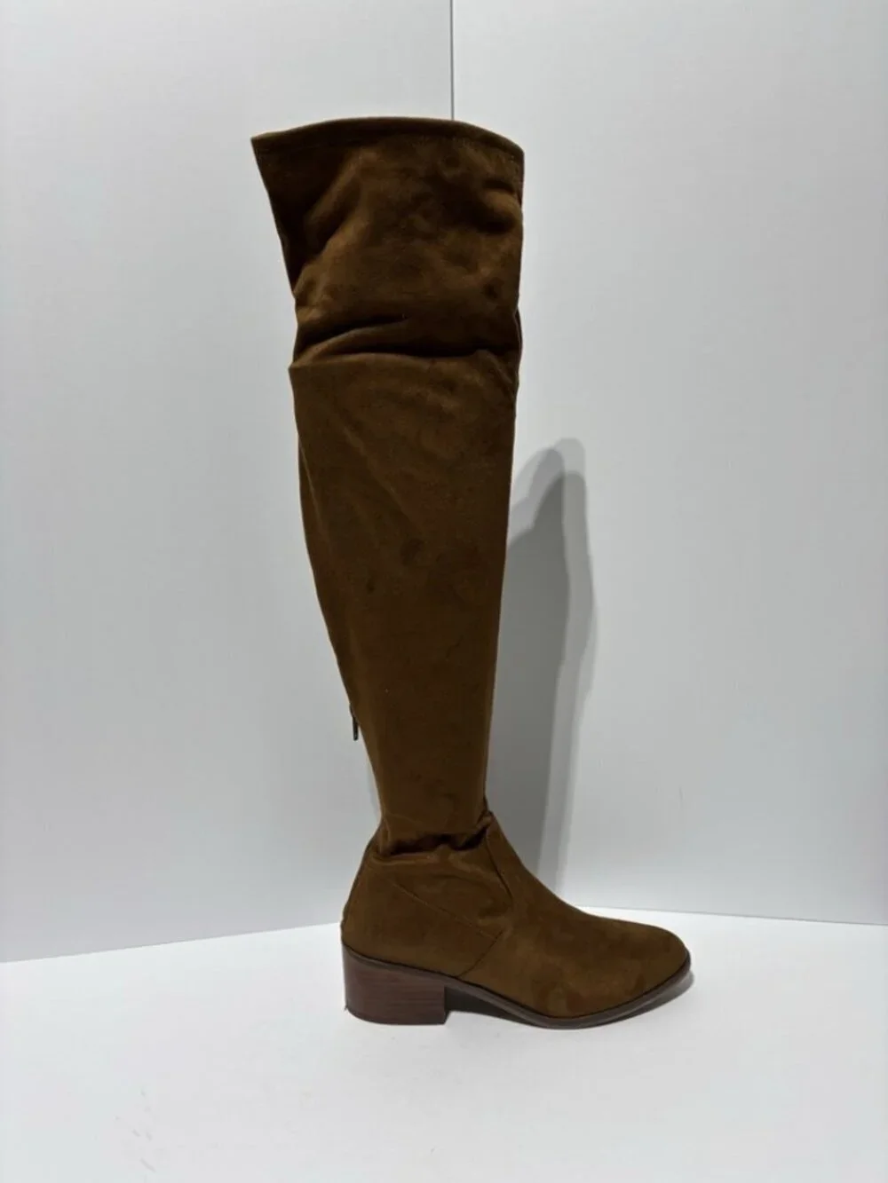 Steve Madden Women’s Georgette Cognac Over The Knee Boots, Size 8 M